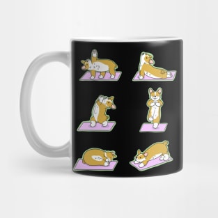 Cute Corgi Yoga Mug